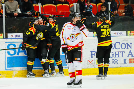 Brynäs Linus Ölund , Samuel Asklöf , Lucas Carlsson och