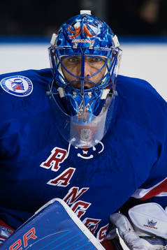 Rangers målvakt Henrik Lundqvist
