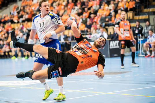 Kristianstads Mario Lipovac gör mål