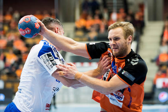 Kristianstads Gunnar Stein Jonsson och Ystads Kim Andersson