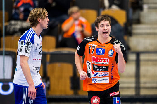 Kristianstads Jerry Tollbring jublar