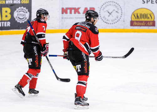 Piteås Viktor Nilsson (v) och Olof Lundberg (h) deppar