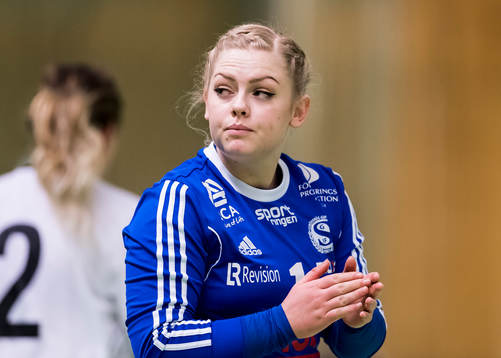 Strömnäs målvakt Thea Lundmark