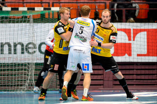 Karlskronas Nicklas Grundsten  och Frederik Dinsen och