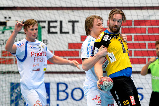 Redbergslids Jonathan Carlsbogård och Martin Mårtensson