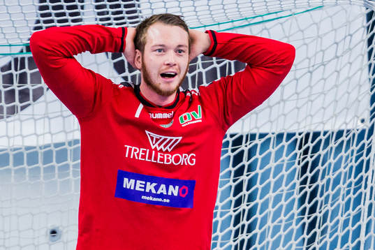 Helsingborgs målvakt Gustaf Svensson