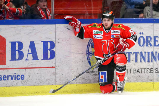 Örebros Gustaf Fransen deppar