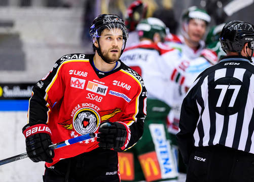 Luleås Craig Schira deppar