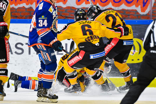 Luleås spelare jublar