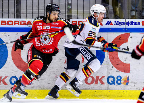 Luleås Craig Schira och Djurgårdens Matt Anderson