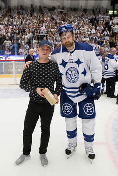 Leksands Mattias Ritola utsedd till matchens lirare i