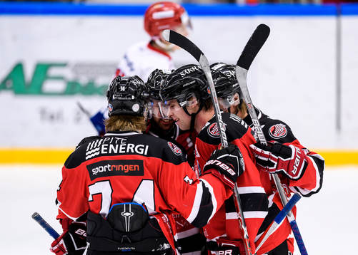 Piteås pOlof Lundberg (h) jublar