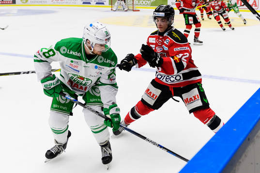 Rögles Cade Fairchild Malmö Redhawks Lukas Haudum