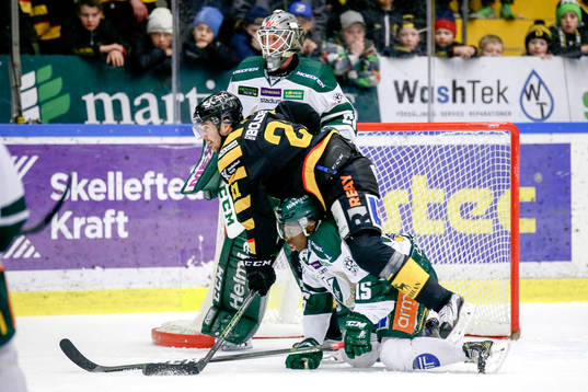 Skellefteås Jimmie Ericsson och Färjestads Hugo Enock