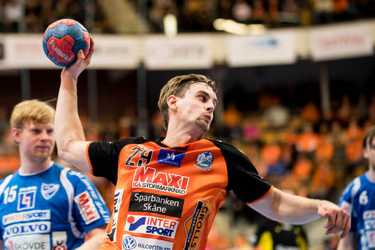 Kristianstads Richard Hanisch skjuter