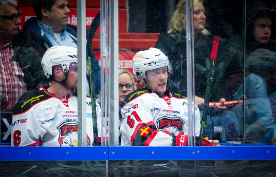 Deppigt hos Malmö Redhawks Nicklas Jadeland i