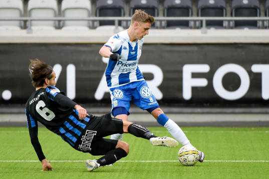 Sirius Johan Eiswohld  och IFK Göteborgs Sören Rieks