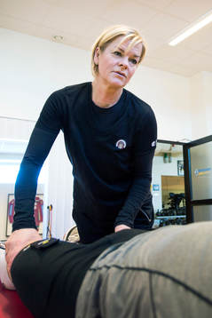Stina Hedin, sjukgymnast Frölunda HC