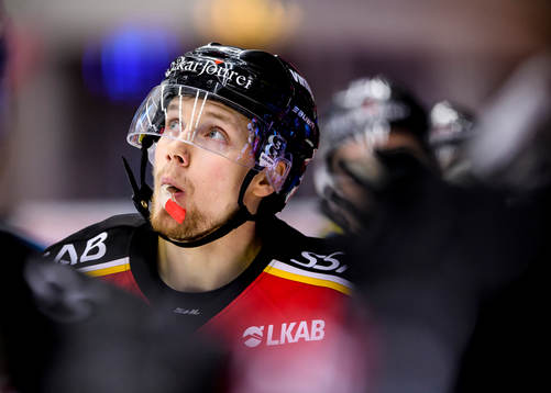 Luleås Petter Emanuelsson jublar