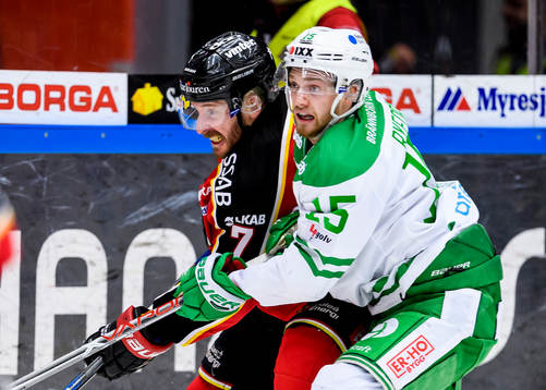 Luleås Jan Sandström och Rögles Simon Ryfors