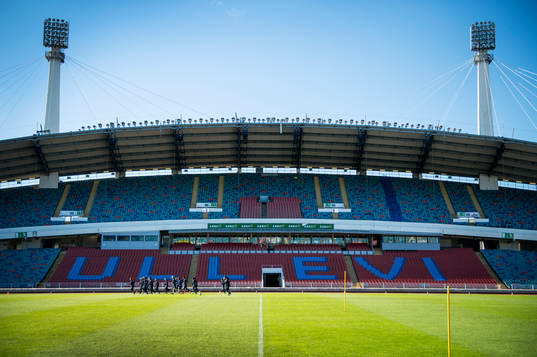 IFK Göteborg tränar på Ullevi