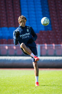 Thomas Rogne tränar med IFK Göteborg