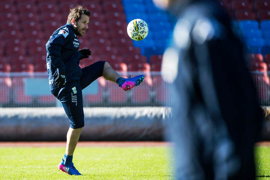 Tobias Hysen tränar med IFK Göteborg