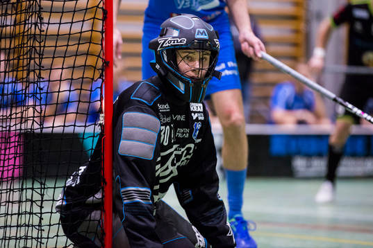 Munka Ljungbys målvakt Mattias Qvarfordt
