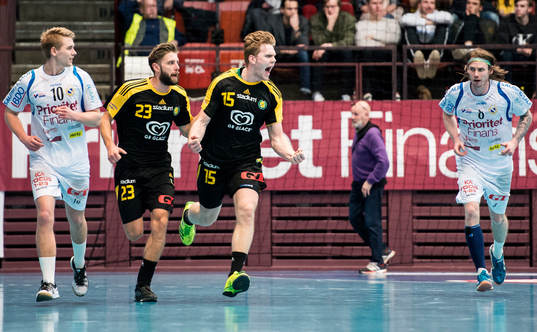 Sävehofs Viktor Ottosson och Sävehofs William Bogojevic