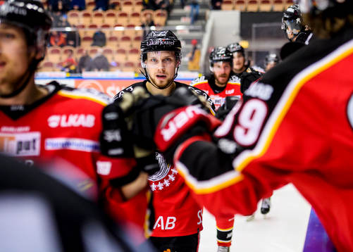 Luleås Petter Emanuelsson jublar