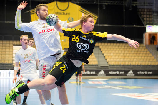 Ricohs Troels Vejby Jörgensen och Sävehofs Jonathan