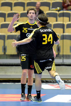 Sävehofs Olle Forsell-Schefvert och Sebastian Karlsson