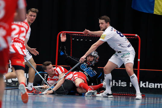 under kvartsfinal 2 i SM-slutspelet i Innebandy mellan