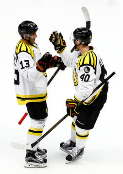 Brynäs Jesper Jensen jublar