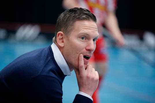 under kvartsfinal 2 i SM-slutspelet i Innebandy mellan