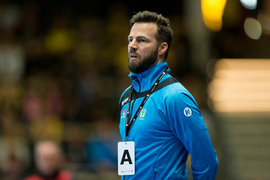 Sveriges förbundskapten Henrik Signell