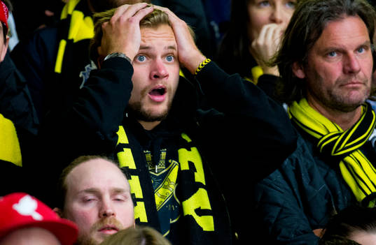 AIK supporter deppar