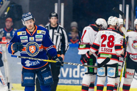 Växjös Arvid Lundberg deppar