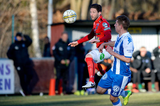 Falkenbergs Tibor Joza och IFK Göteborgs Mikael Boman