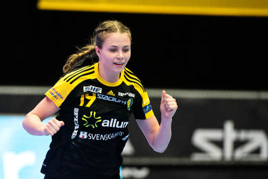 Sävehofs Olivia Mellegård jublar