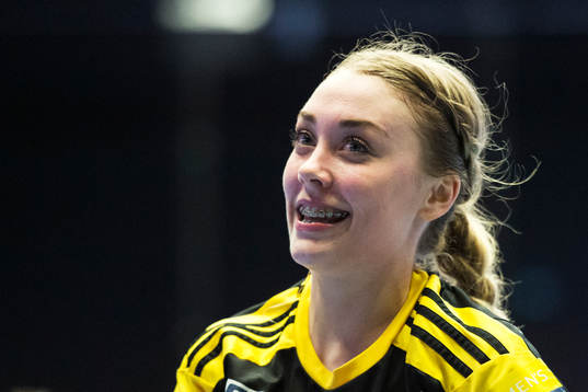 Sävehofs Linnea Pettersson jublar