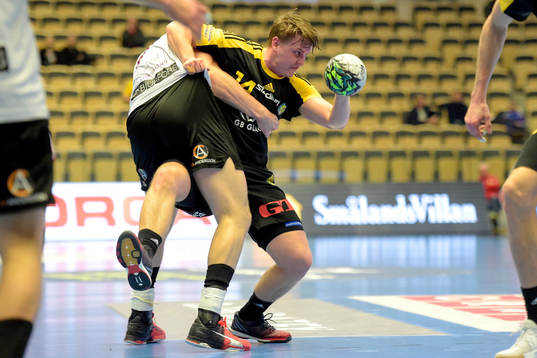 Lugis Niclas Paradis och Sävehofs Johan Fagerlund