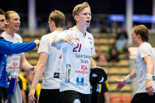 Lugis Niklas Mörk jublar