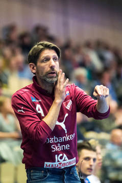 Lugis tränare Tomas Axnér