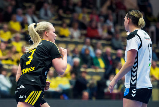 Sävehofs Emma Ekenman Fernis jublar