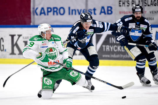 Rögles David Åslin och Karlskogas Mikael Eriksson