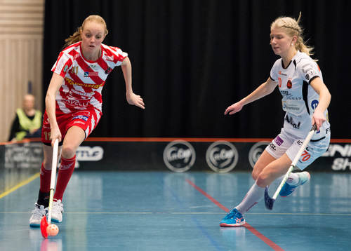 Pixbos Lisa Adebratt och Rönnbys Jonna Sjöberg