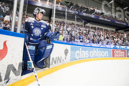 Leksands målvakt Henrik Haukeland utsedd till matchens