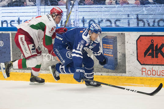 Leksands Jon Knuts och Moras Erlend Lesund  i