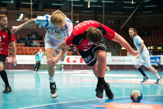 Redbergslids Henrik Weglin och Guifs Thim Ahlin